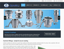 Tablet Screenshot of camlockcoupling.org